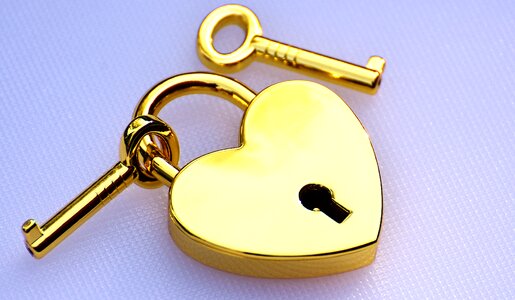 Valentine's day luck symbol