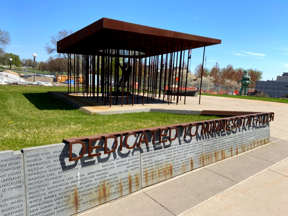 Minnesota Fallen Firefighters Memorial-dedicated to Minnesota fallen