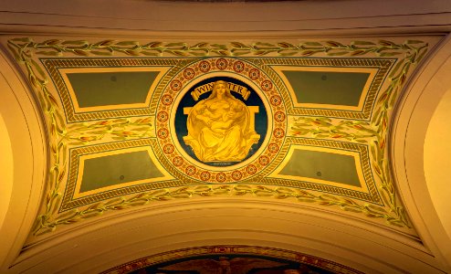 Minnesota State Capitol-Winter mural