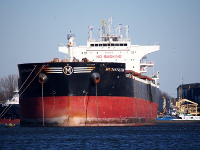 Minoan Falcon (ship, 2010) IMO 9605841, Mercuriushaven, Port of Amsterdam pic2
