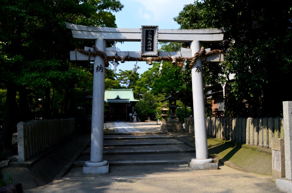 Mishimakamo-jinja torii
