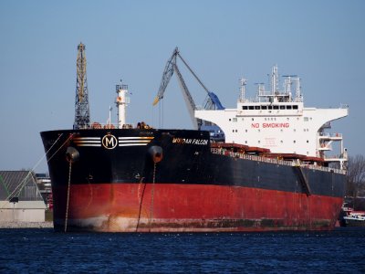 Minoan Falcon (ship, 2010) IMO 9605841, Mercuriushaven, Port of Amsterdam pic1