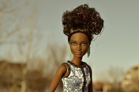 African model barbie photo