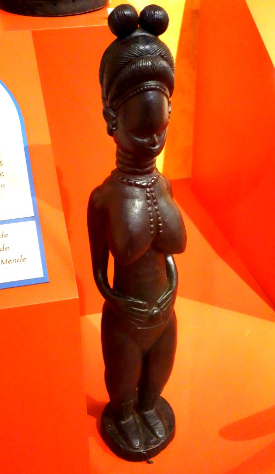 Minsere figure, Mende - Glenbow Museum - DSC00261