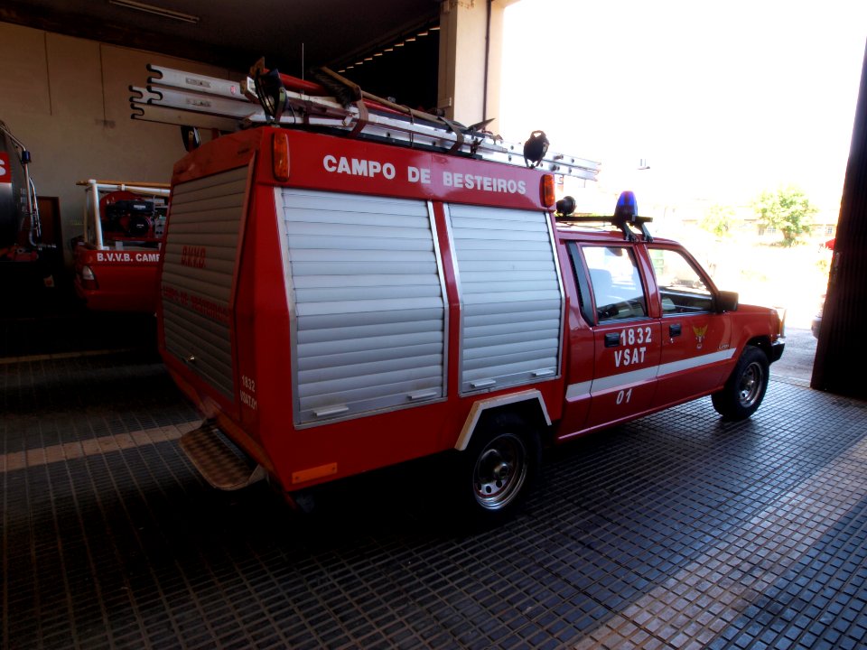 Mitsubushi L200, Bombeiros Voluntarios, BVVB, Campo de Besteiros, Unit 1832 VSAT 01