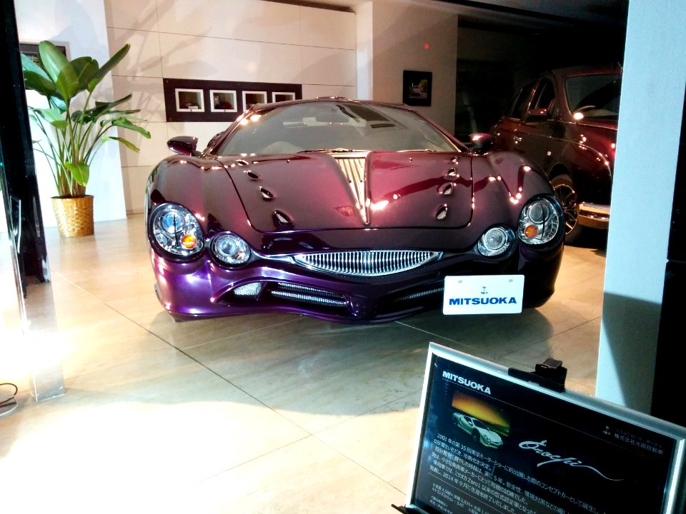 MITSUOKA Orochi purple, front