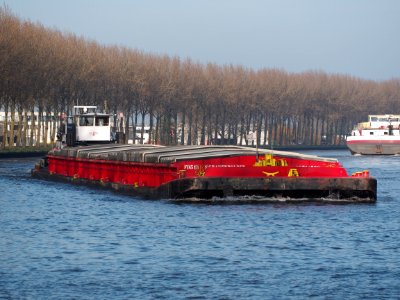 Mira, ENI 02007085 pushing sGravenpolder, ENI 02316380 (FD315) op het Amsterdam-Rijn kanaal, foto 5