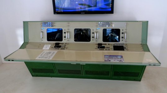 Mission Control console, Apollo era - Evergreen Aviation & Space Museum - McMinnville, Oregon - DSC00842
