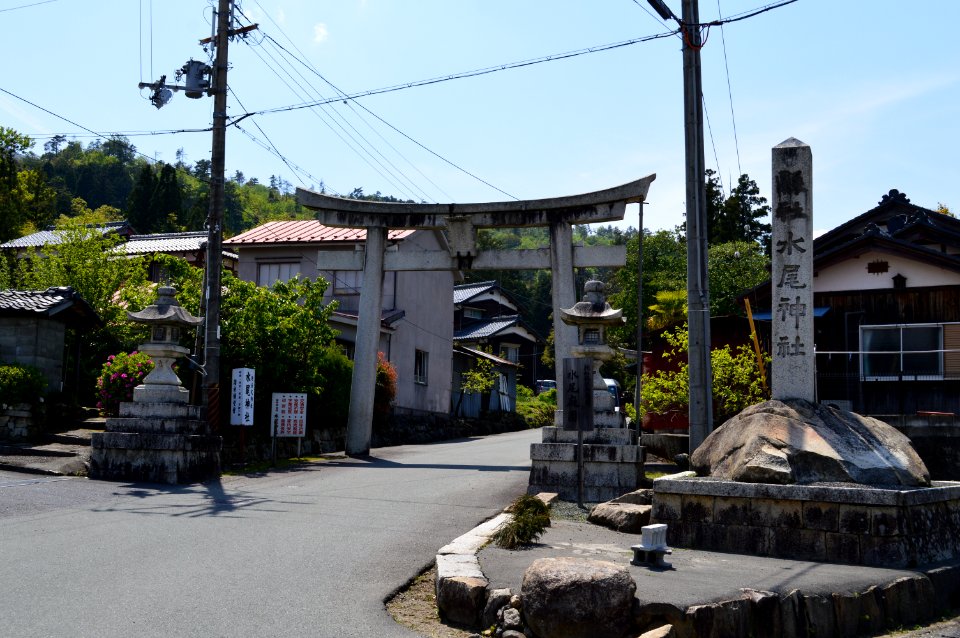 Mio-jinja (Takashima) torii