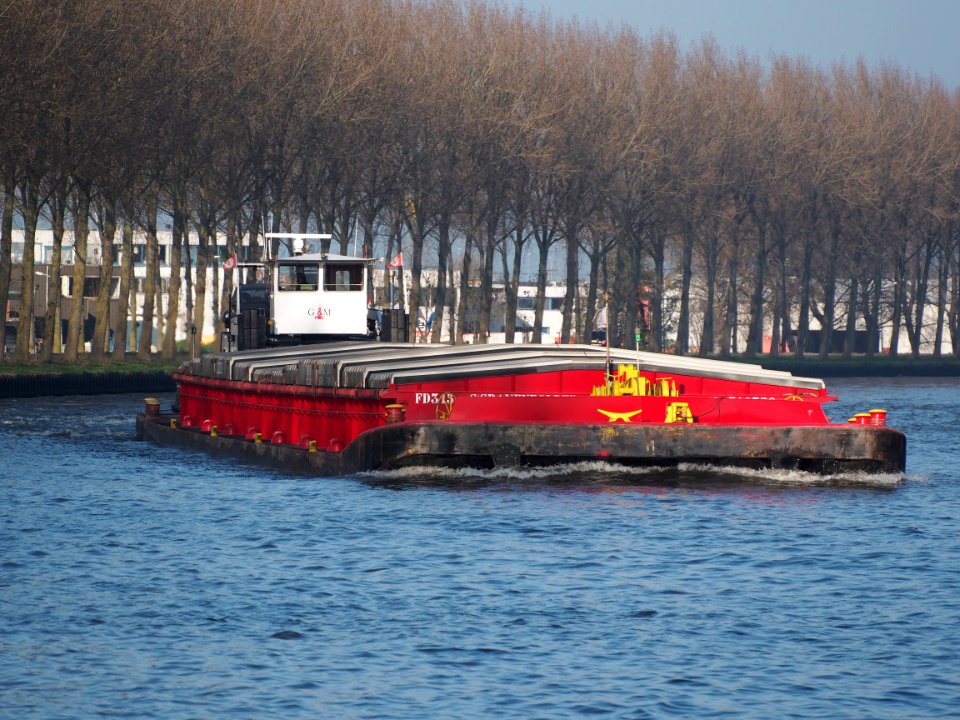 Mira, ENI 02007085 pushing sGravenpolder, ENI 02316380 (FD315) op het Amsterdam-Rijn kanaal, foto 4