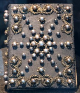 Missal decorated with pearls owned by Charles the Bald