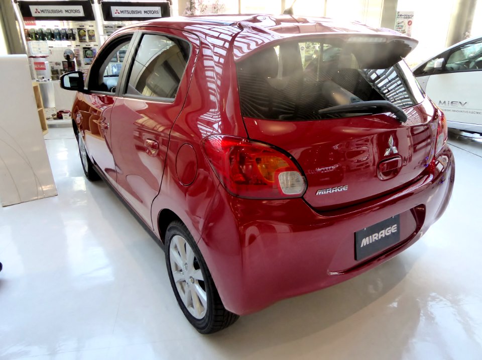Mitsubishi MIRAGE 1.2G (A03A) rear