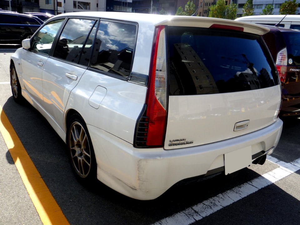 Mitsubishi LANCER Wagon Evolution GT (CT9W) rear