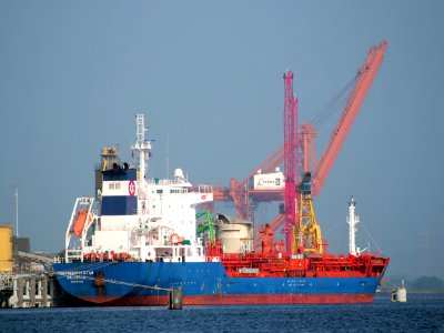 Mississippi Star, IMO 9527623 at the Amerikahaven, Port of Amsterdam
