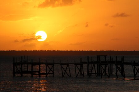 Dock sea island photo