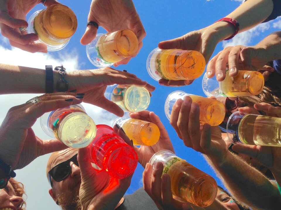 Beer alcohol happy