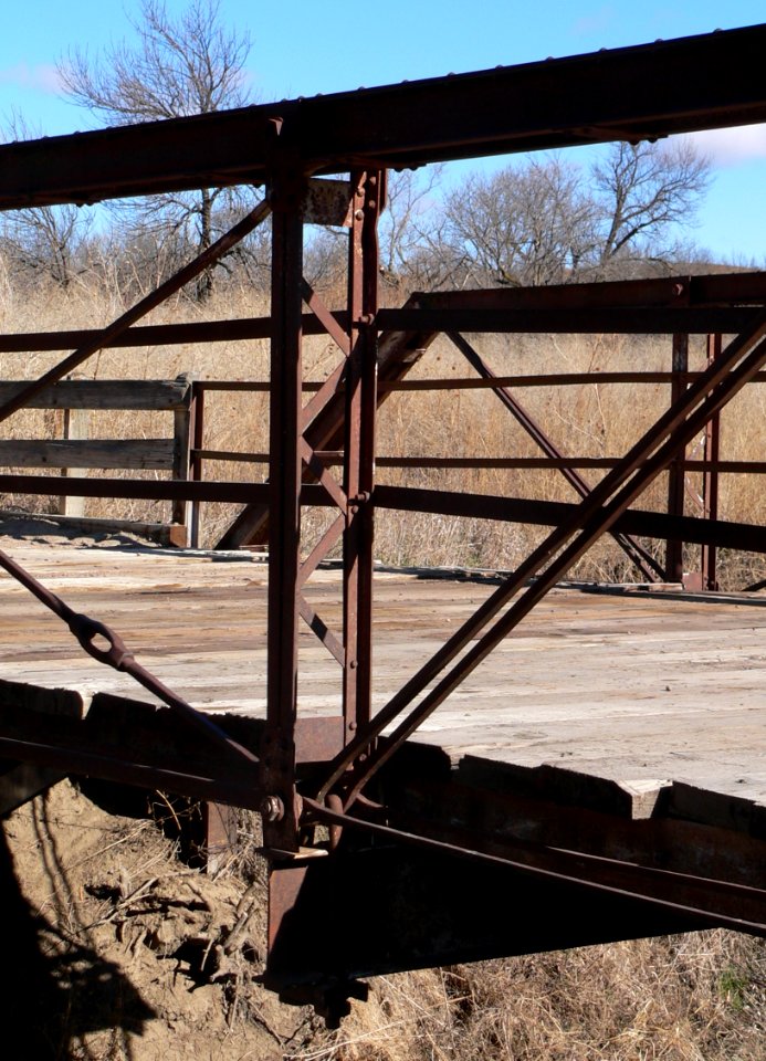 Mitchell Creek 734 bridge detail