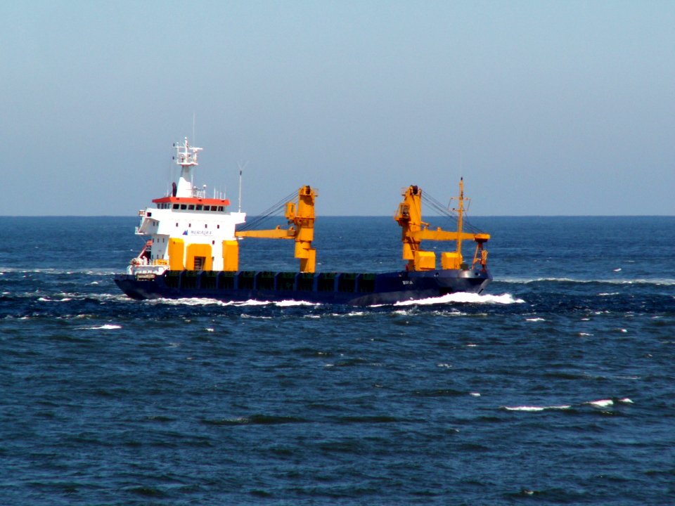 Mirva p1 approaching Port of Rotterdam
