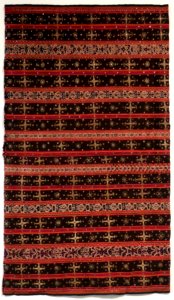 Mirror woman's sarong from Indonesia, Honolulu Museum of Art 9644.1