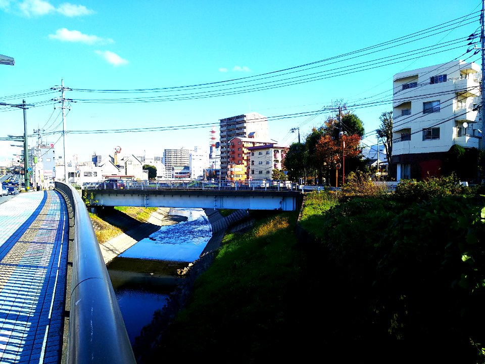 Mito ibaraki sakasa river bridge 16 funatuki