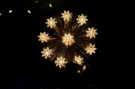 Christmas star ornament festive