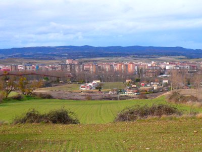 Miranda de Ebro - Vista desde el Cementerio de Altamira