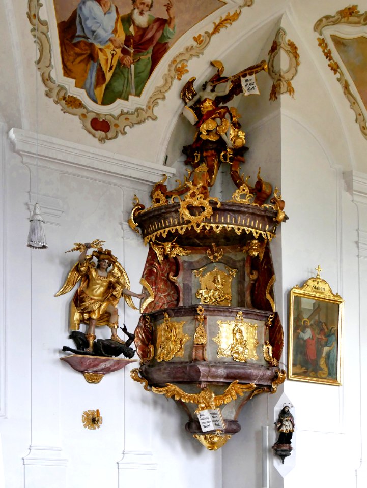 Mittelberg St.Michael Kanzel H21b