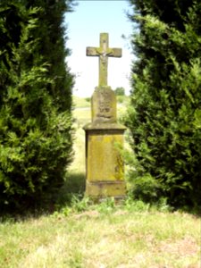 Mittelbronn (Moselle) croix de chemin A