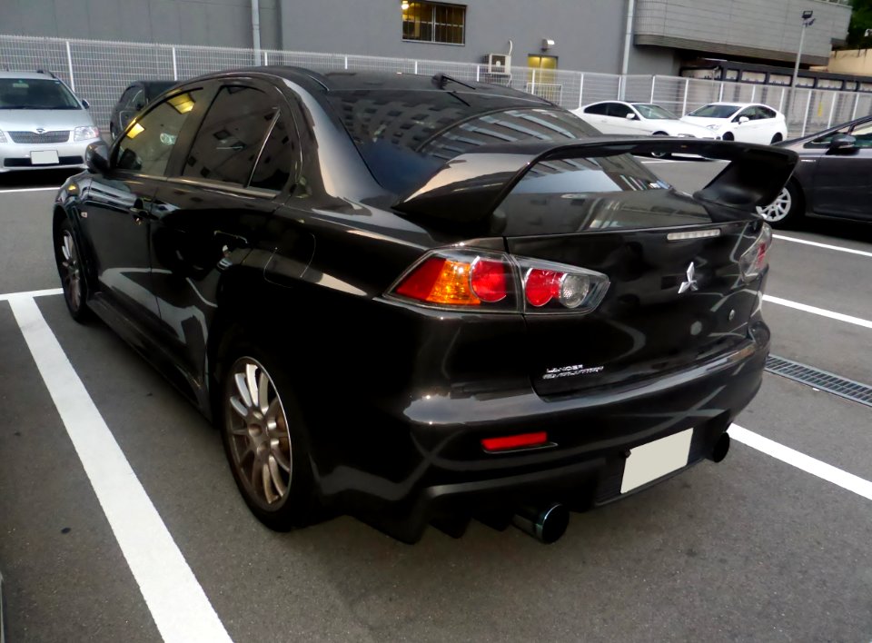 Mitsubishi LANCER EVOLUTION X GSR (CZ4A) rear