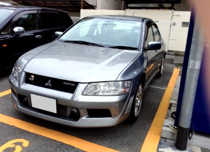 Mitsubishi Lancer Evolution VII GT-A front