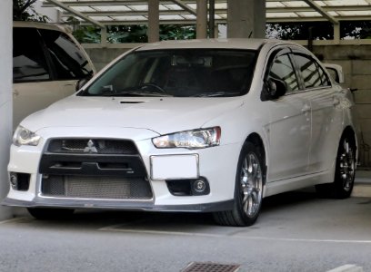 Mitsubishi LANCER EVOLUTION X (CZ4A) front