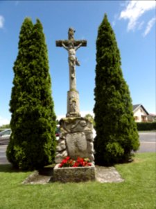 Mittelbronn (Moselle) croix de chemin B