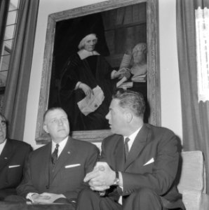 Minister president Marijnen ontvangt minister president ir Werner van Luxemburg, Bestanddeelnr 916-2184