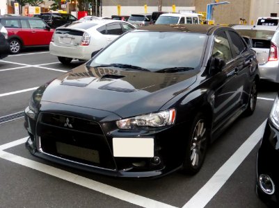Mitsubishi LANCER EVOLUTION X GSR (CZ4A) front