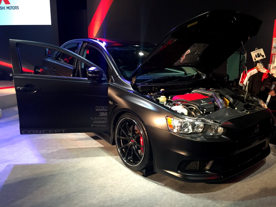 Mitsubishi Lancer Evolution X Final concept 02 - Tokyo Auto Salon 2015