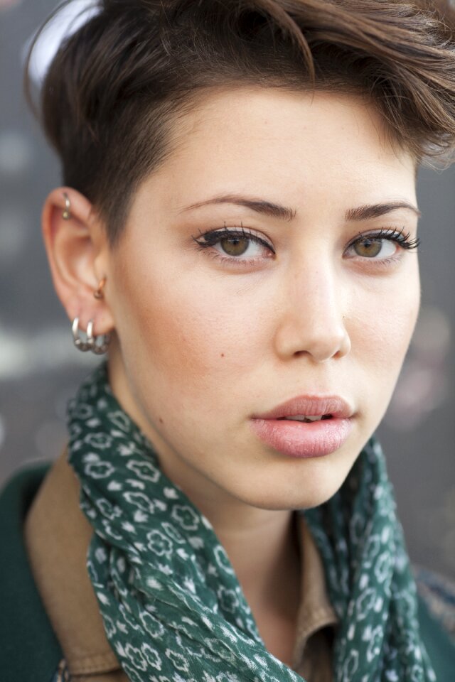 Young model fashion beautiful
