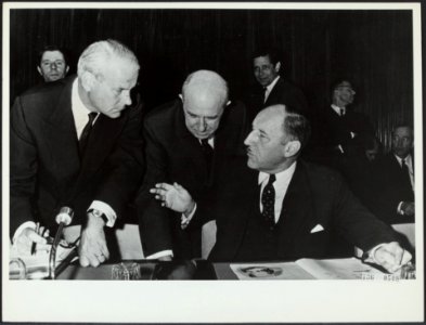 Ministers, Harmel Pierre, Luns, JAMH, Bestanddeelnr 136-0508