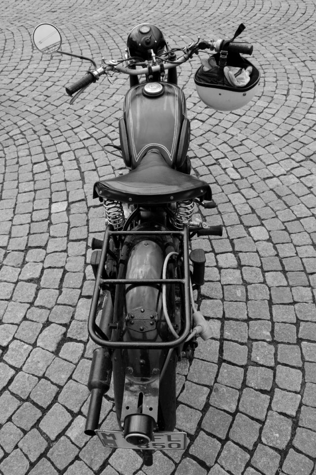 Bicycle oldtimer vehicle