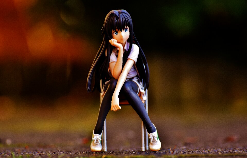 Sit thoughtful anime