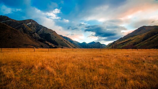 Clouds landscape scenic photo