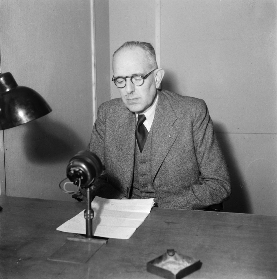 Minister van Schaik voor de radio, Bestanddeelnr 901-6727