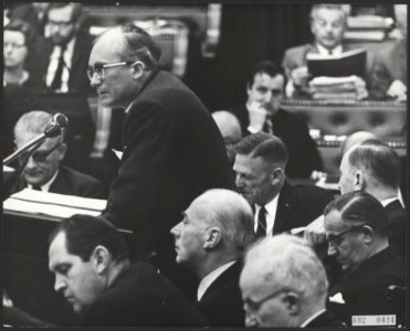 Ministers, tweede kamer, Witteveen, Johan, Bestanddeelnr 092-0434