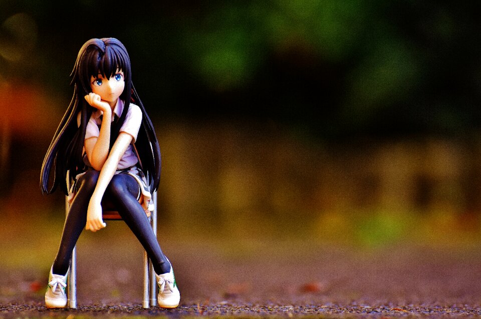 Sit thoughtful anime