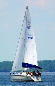 Mirage 29 sailboat Ink Spot 1649