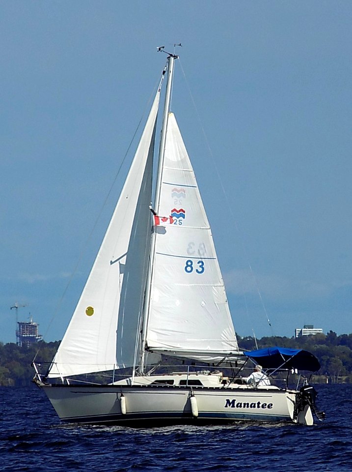 Mirage 25 sailboat Manatee 4150