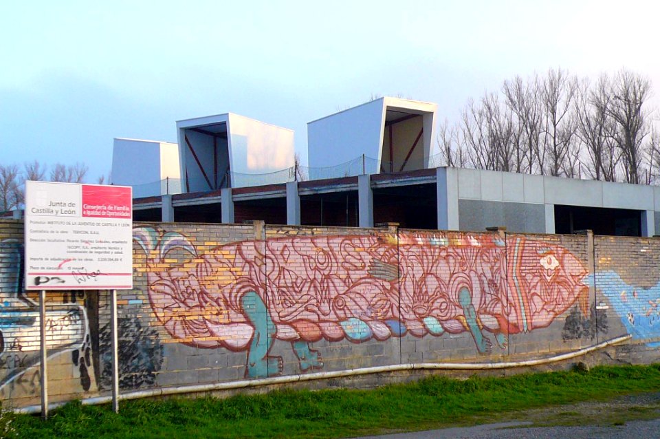 Miranda de Ebro - Hangar de Arte Joven (obra abandonada) 4