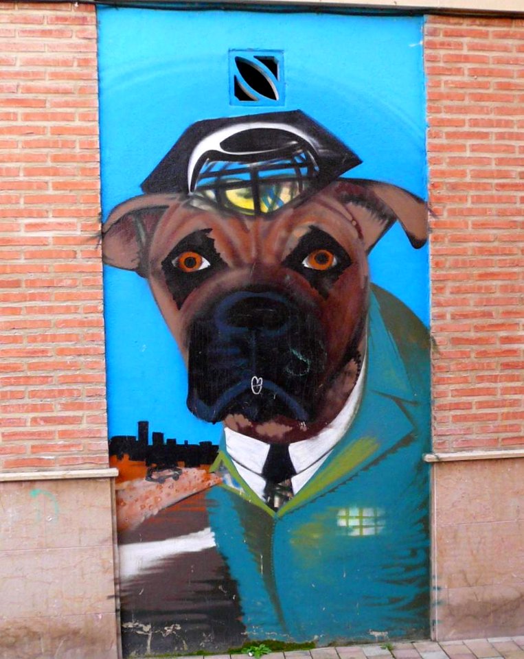 Miranda de Ebro - Graffitis en la Calle Leopoldo Lewin 2