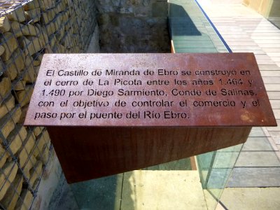 Miranda de Ebro - Centro de Interpretación de la Miranda Antigua (CIMA), Castillo 01