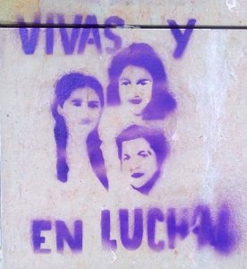 Miranda de Ebro - Pintada feminista