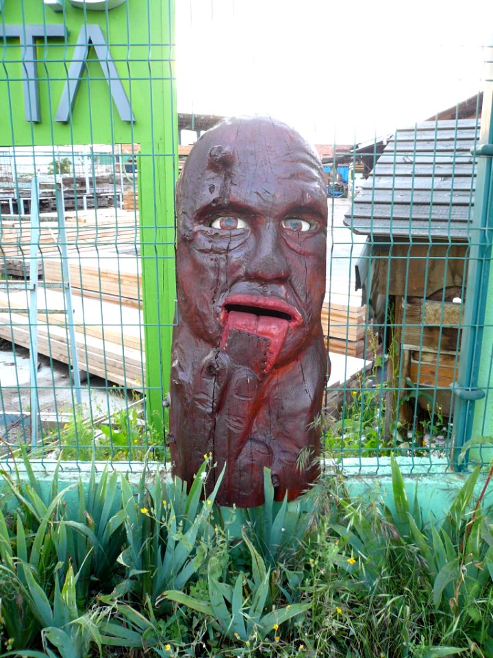 Miranda de Ebro - Escultura de madera 1